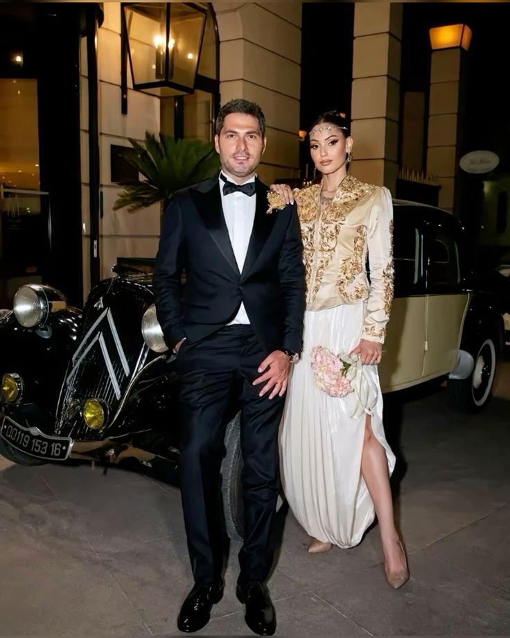 Algerian Bride Wearing Karakou Dress